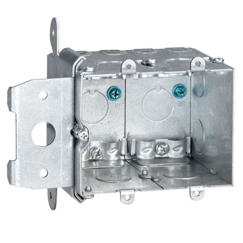 steel electrical outlet box|shallow metal electrical box.